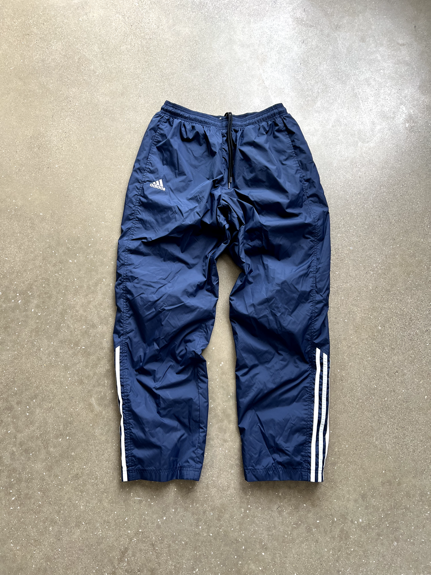 Vintage Blue Adidas Joggers - M