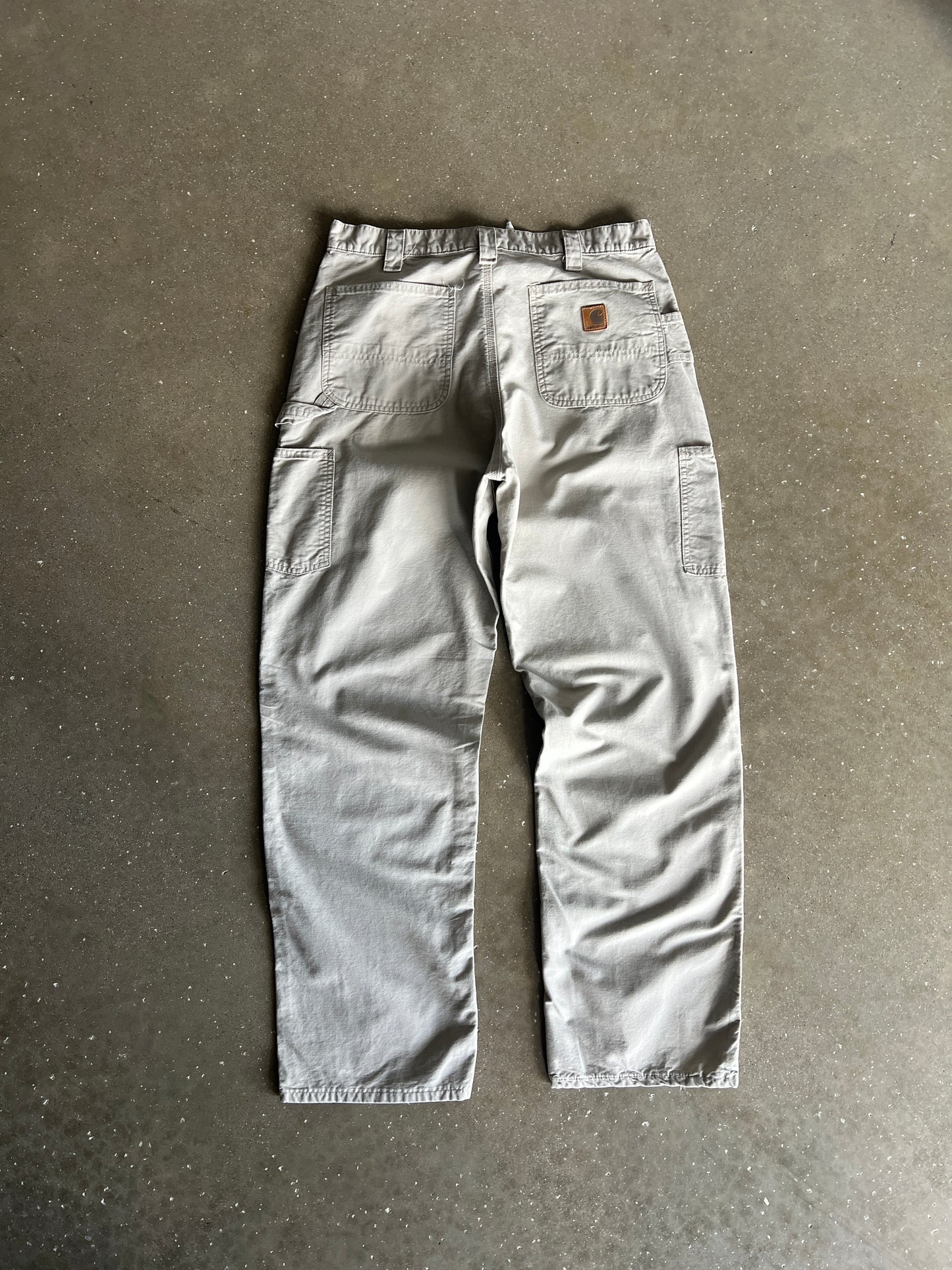 Vintage Cream White Carhartt Pants - 36x34