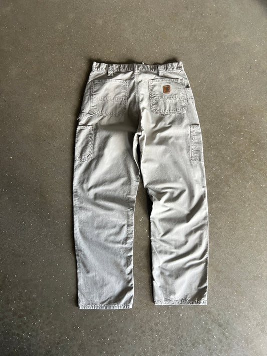 Vintage Cream White Carhartt Pants - 36x34