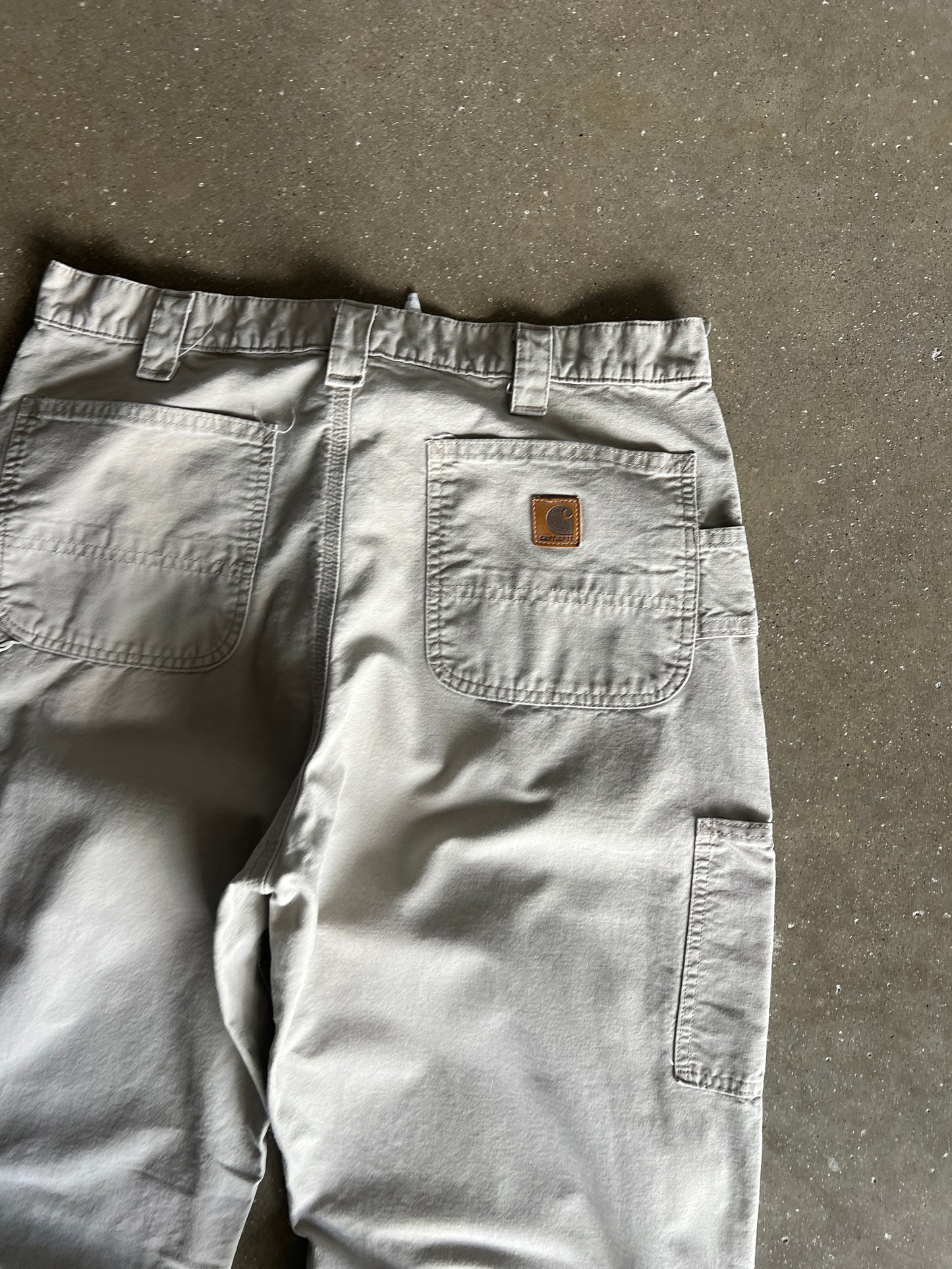 Vintage Cream White Carhartt Pants - 36x34