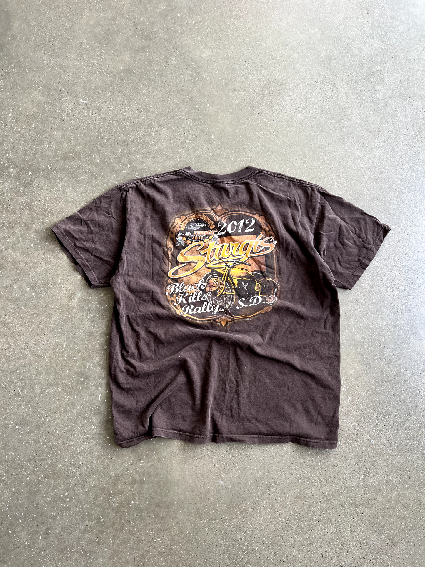 Vintage Brown Sturgis Tee - XL