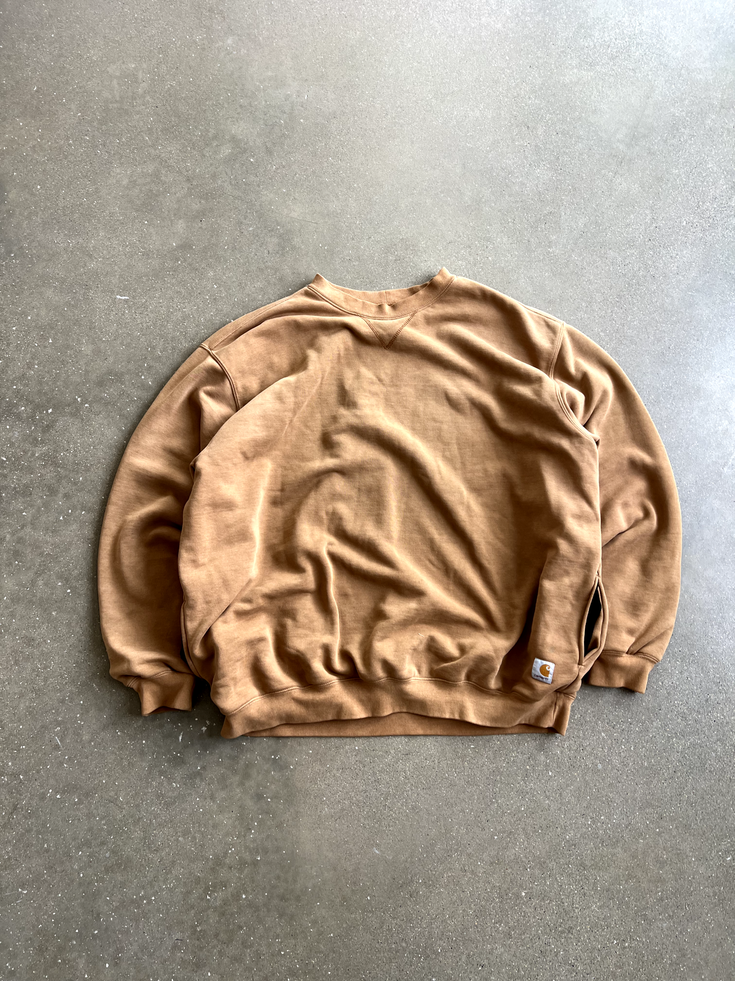 Vintage Tan Carhartt Crewneck - 2XL