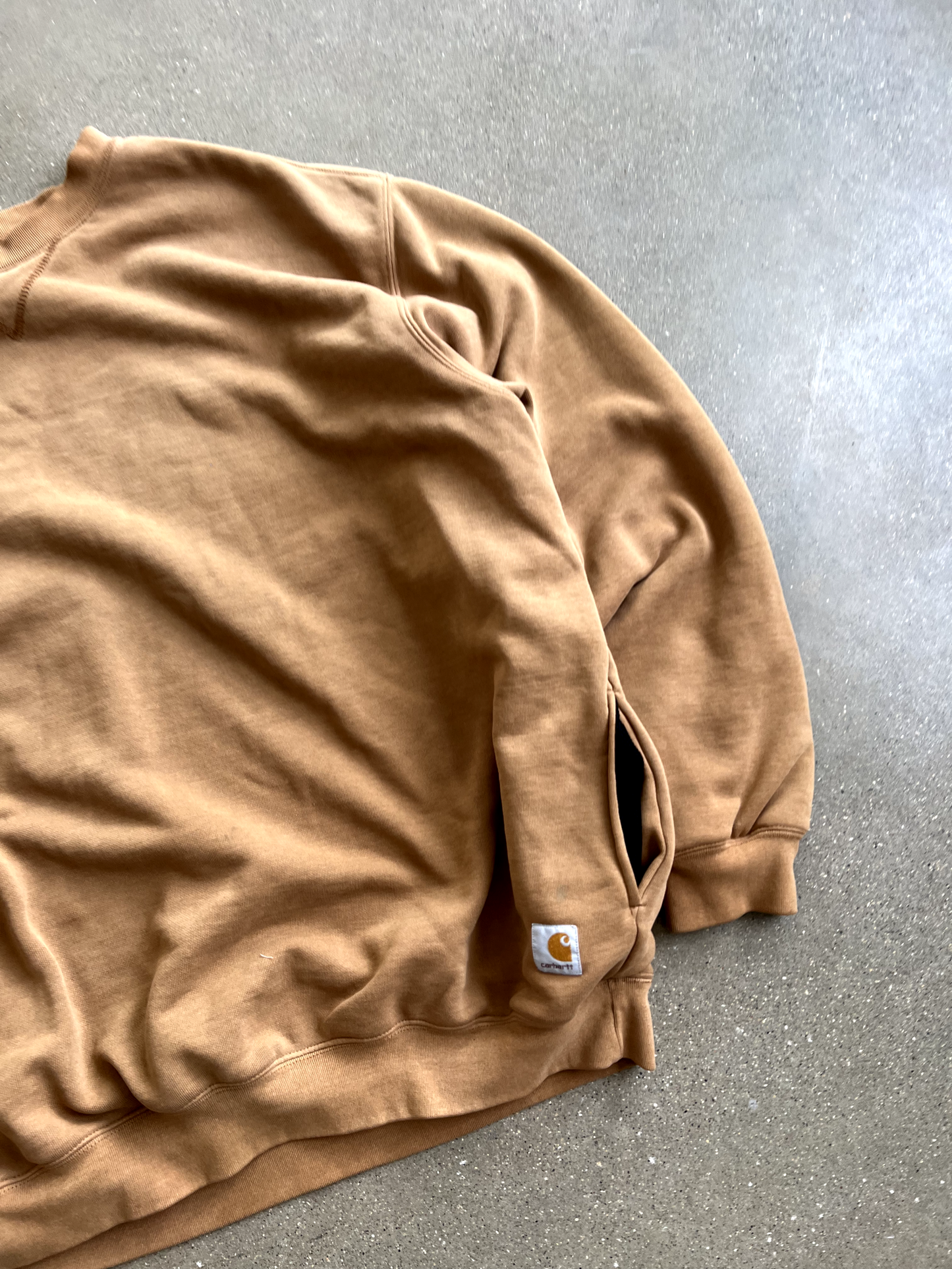 Vintage Tan Carhartt Crewneck - 2XL