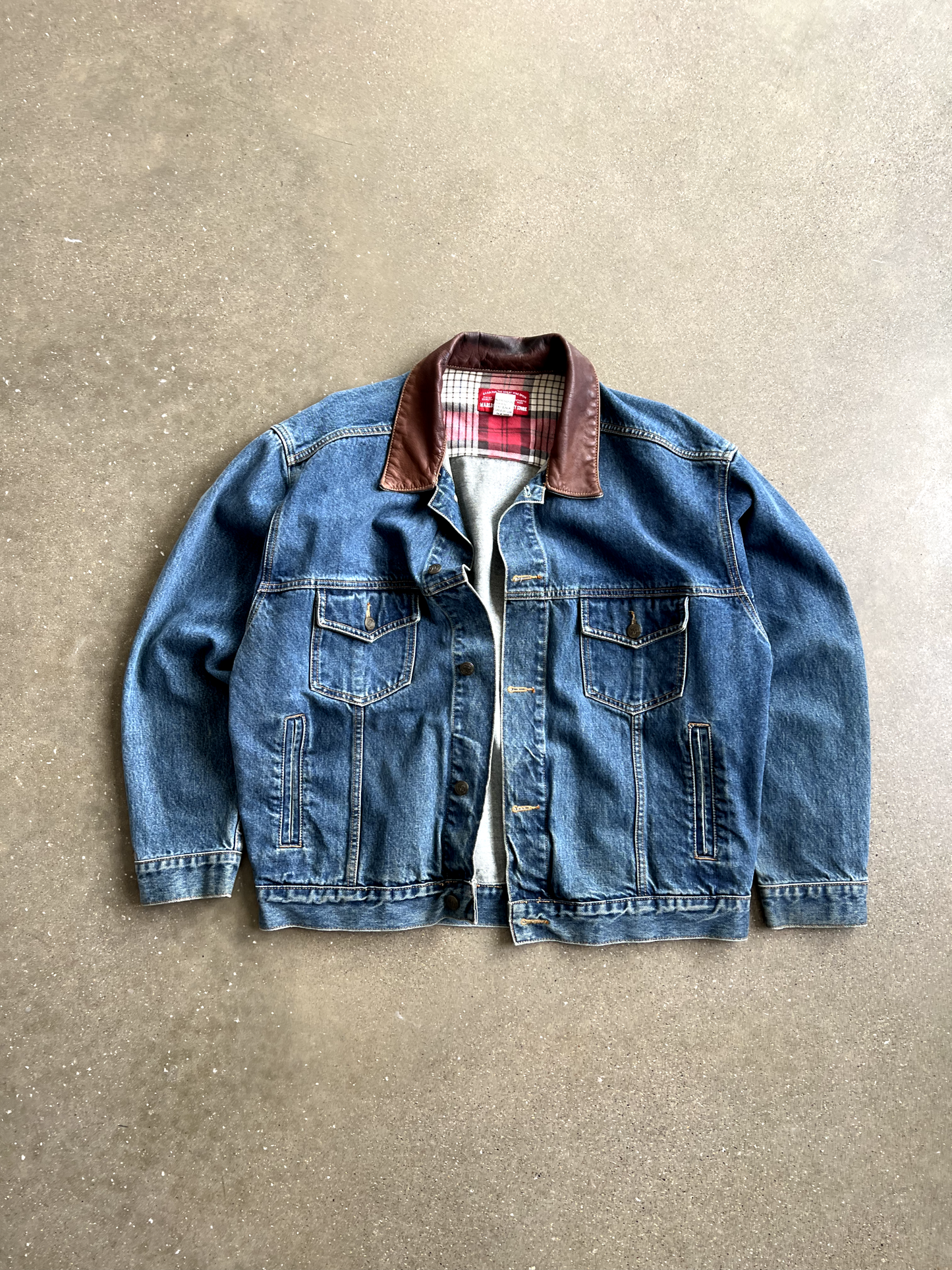 Vintage Denim Marlboro Jacket - L