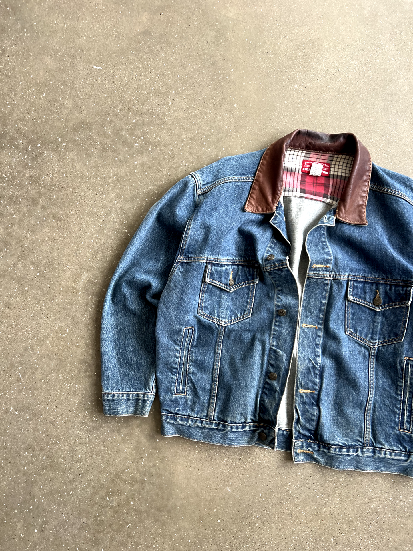 Vintage Denim Marlboro Jacket - L