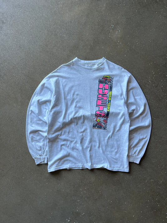 Vintage Long Sleeve Husets Race Shirt - XL
