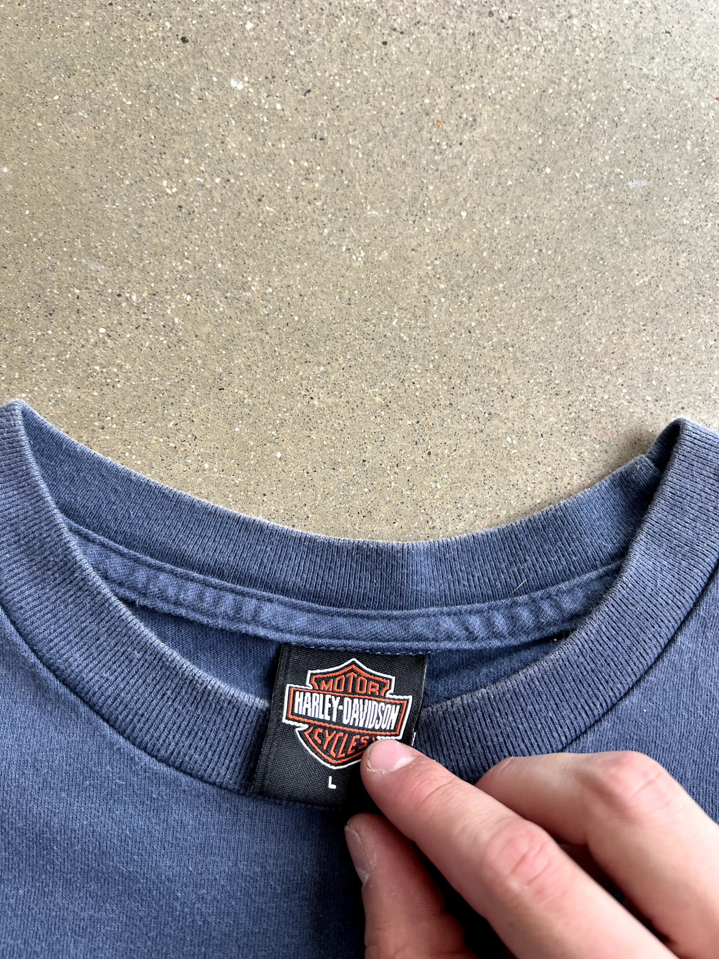 Vintage Navy Blue Sturgis Tank Top - L