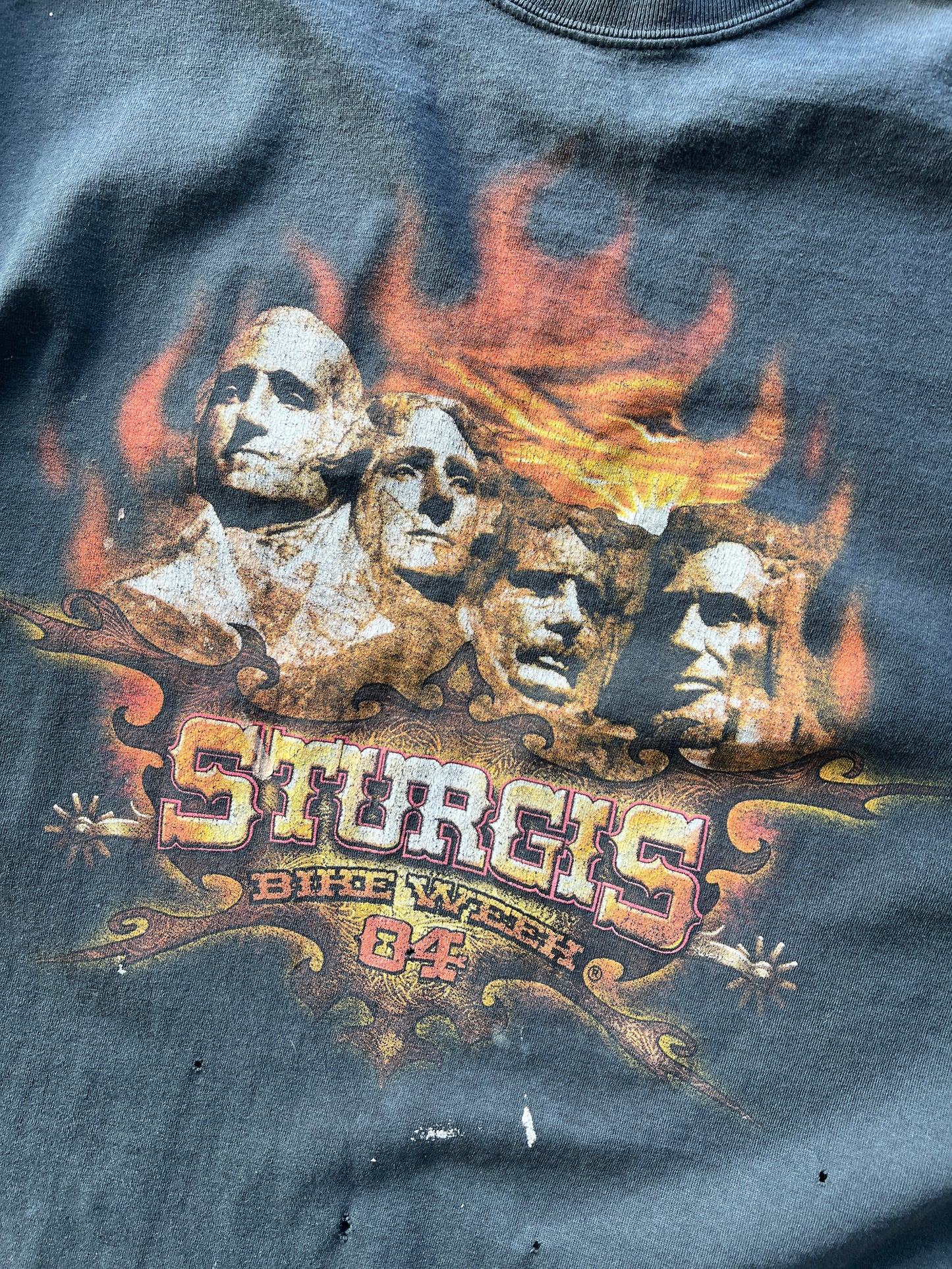 Vintage Black Sturgis Bike Week Shirt - M