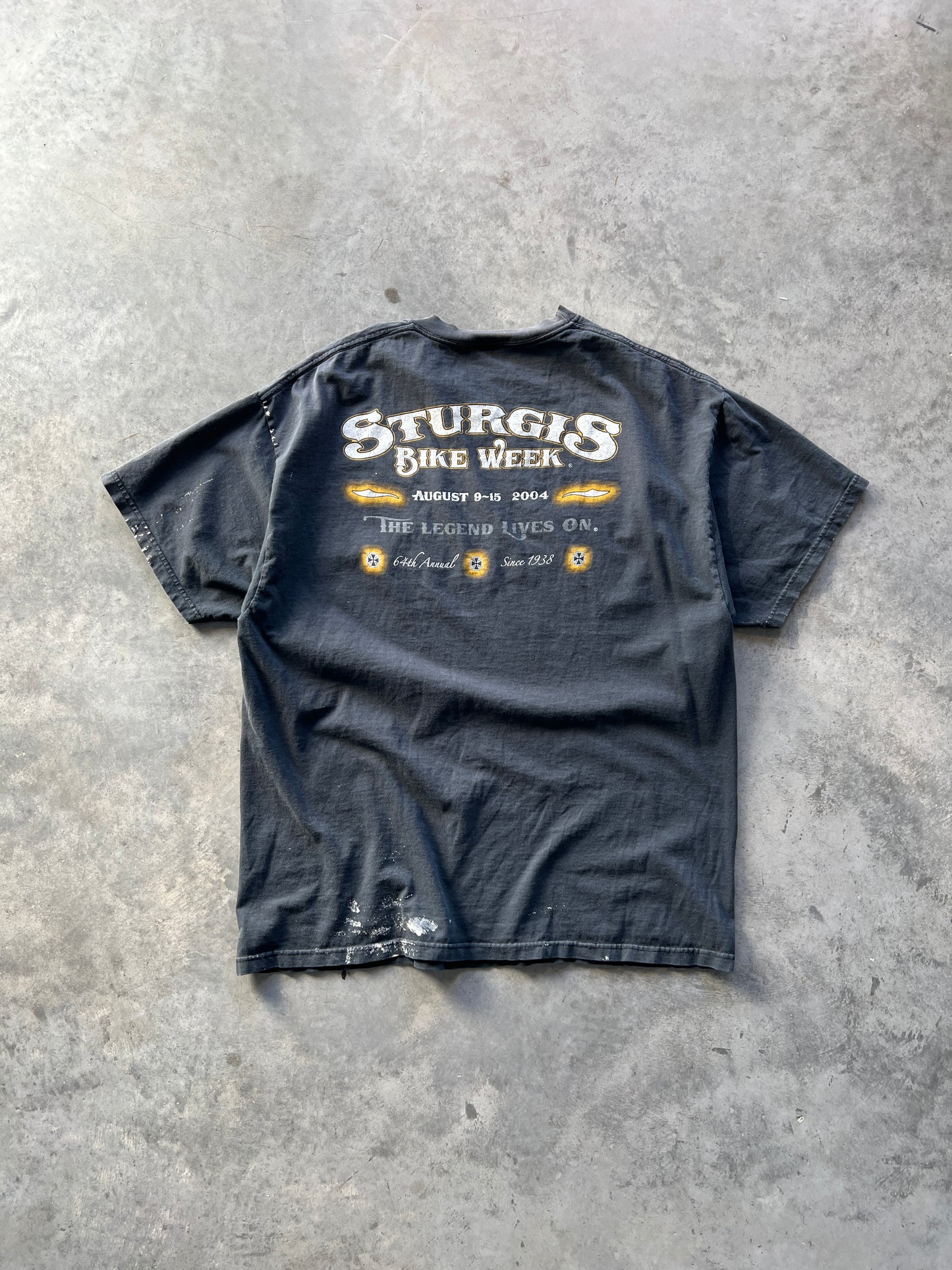 Vintage Black Sturgis Bike Week Shirt - M