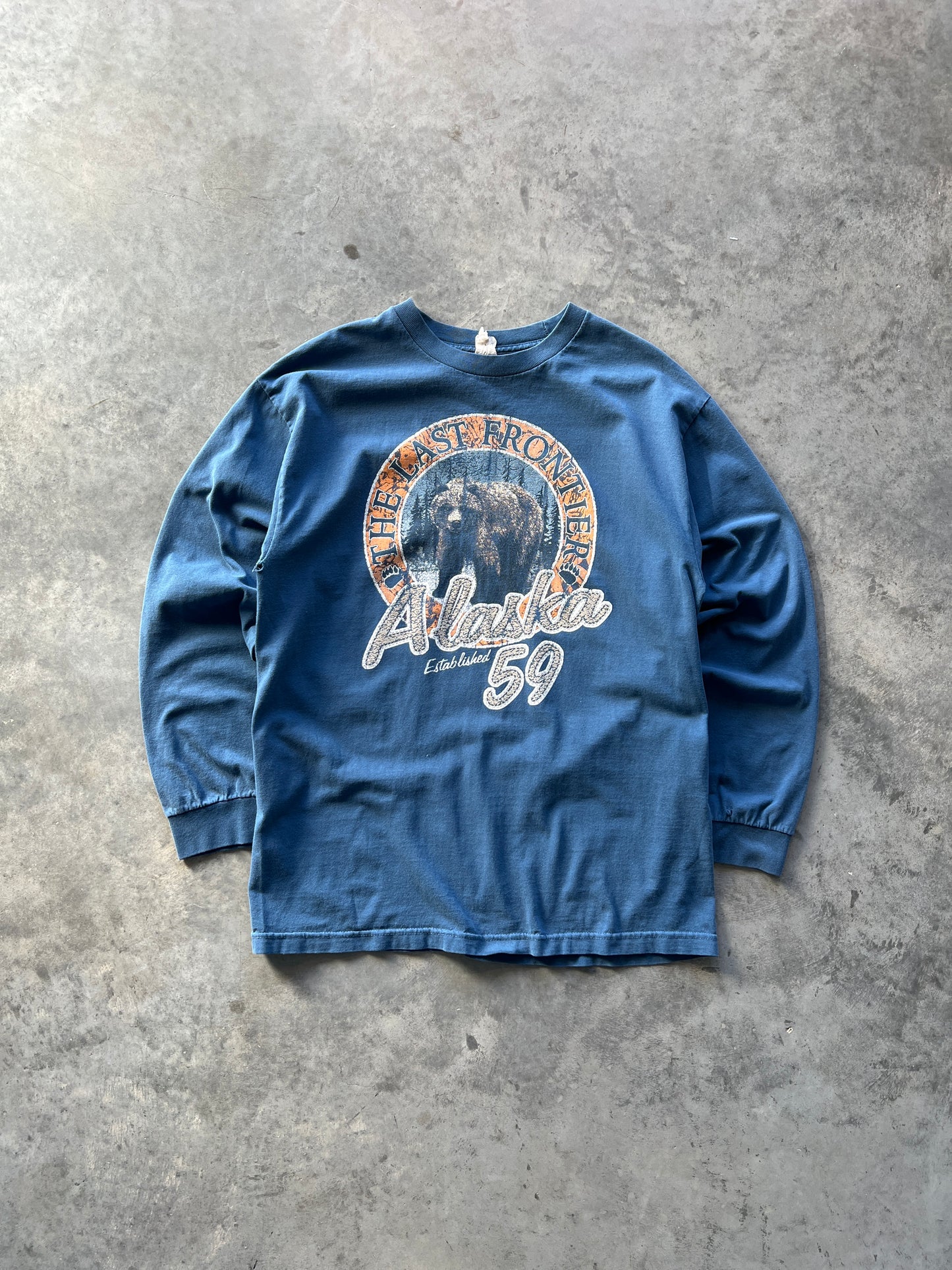 Vintage The Last Frontier Alaska Shirt - M