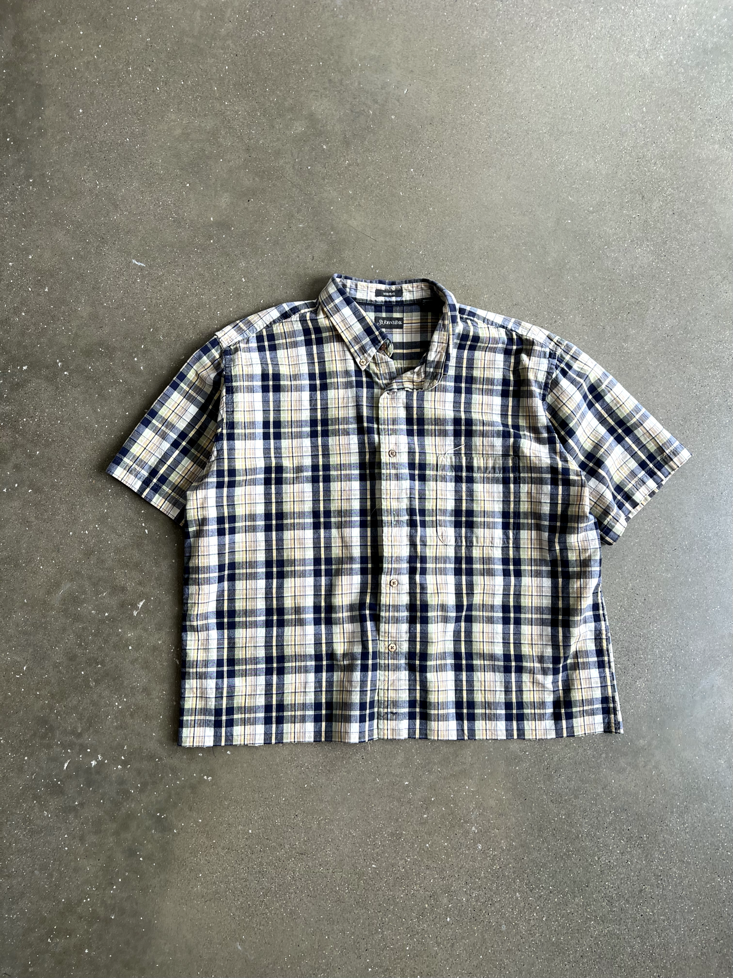 Vintage Striped Button Up - XL
