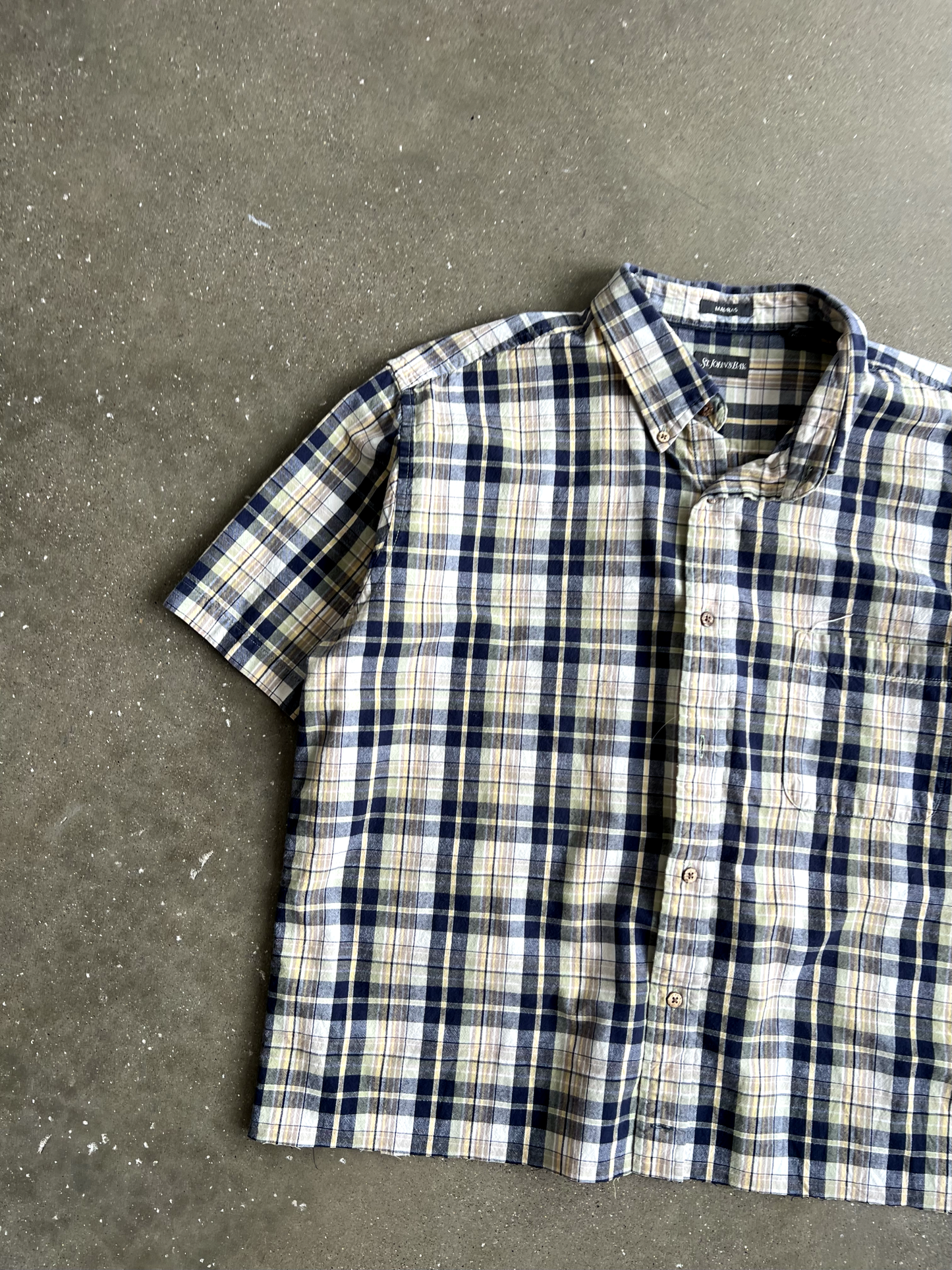Vintage Striped Button Up - XL