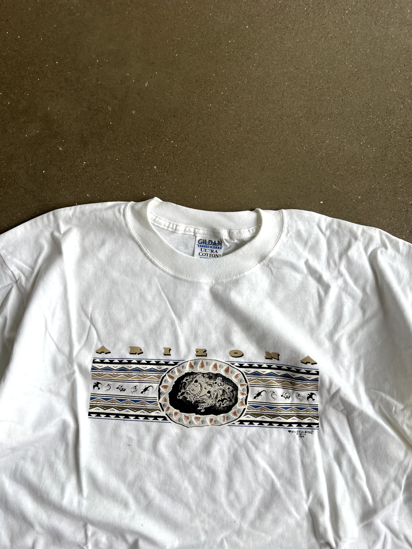 Vintage White Arizona Tee - XL