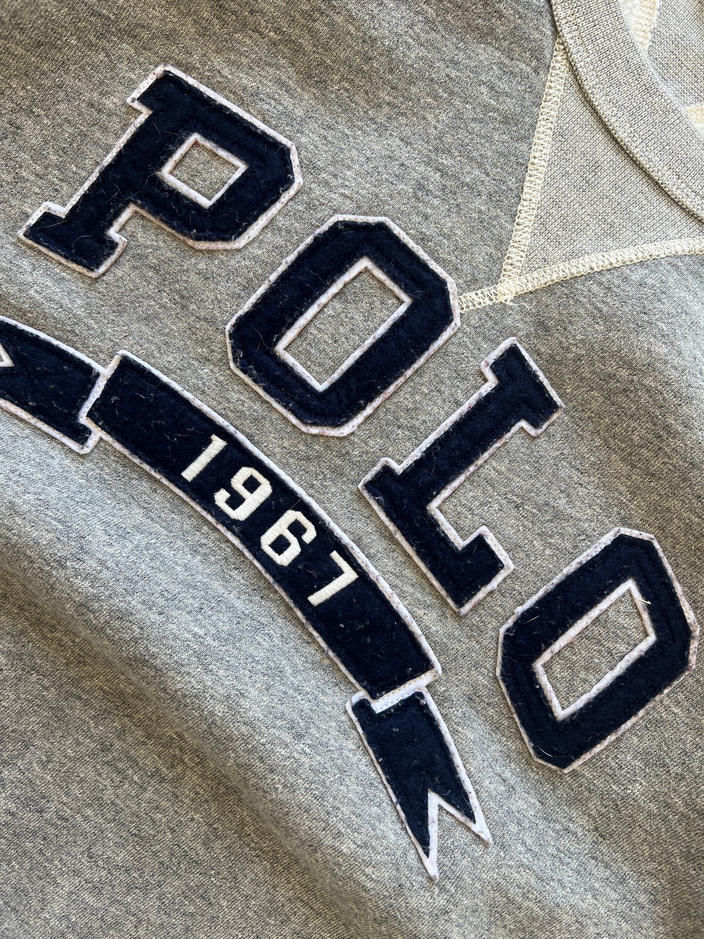 Vintage Polo Spellout Crew - XXL