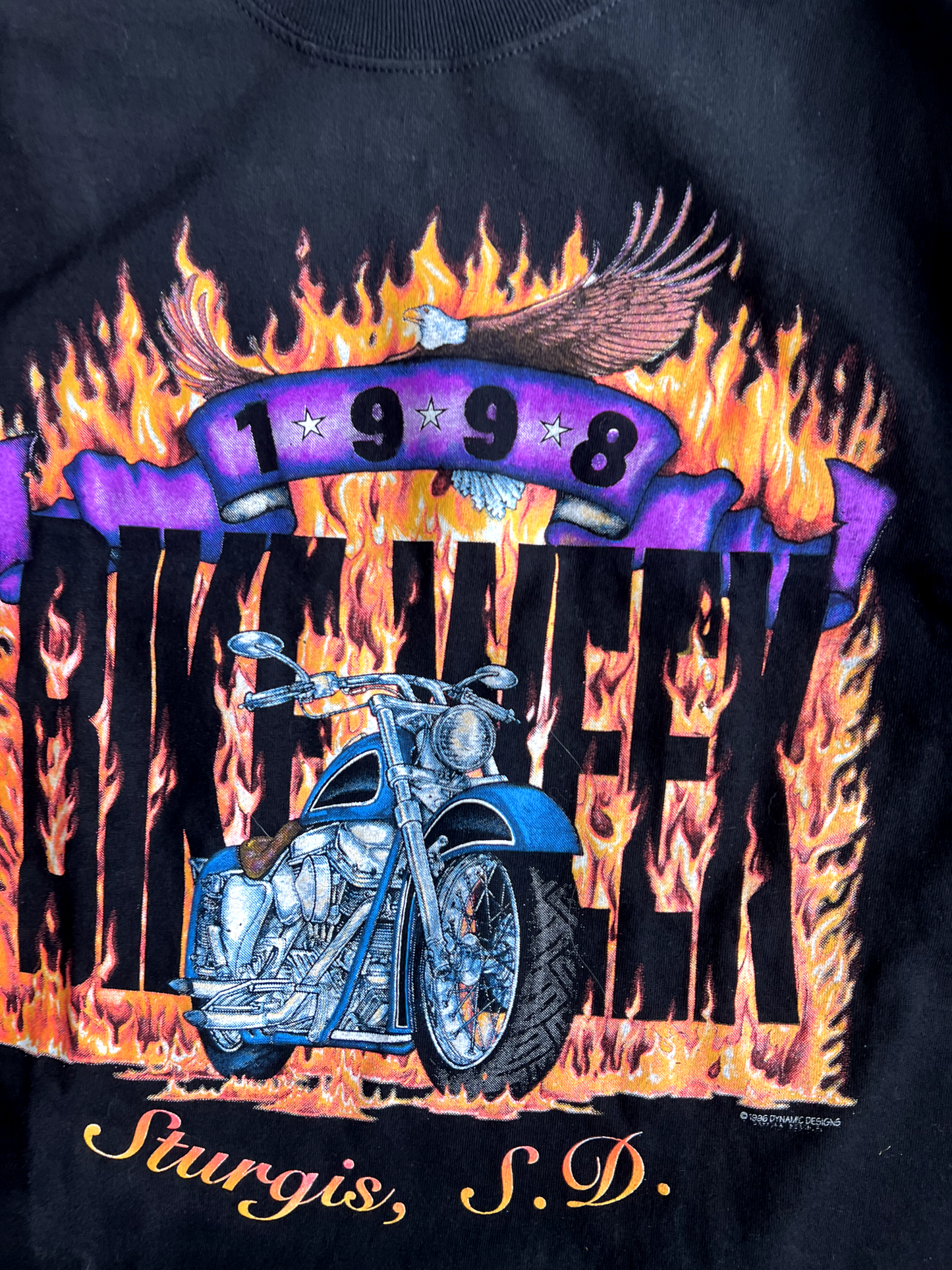 Vintage Black Sturgis Tee - XL