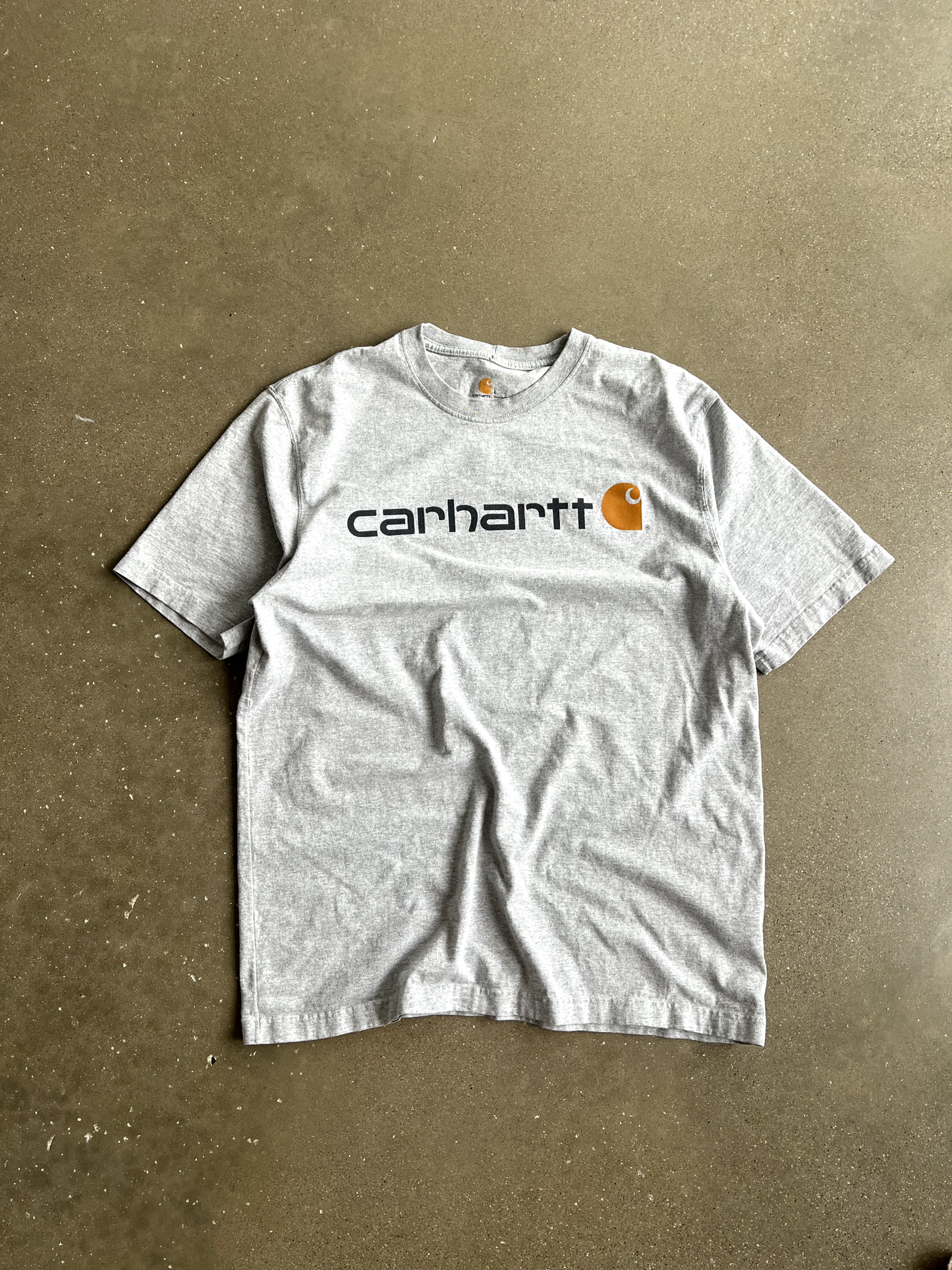 Vintage Grey Carhartt Tee - L