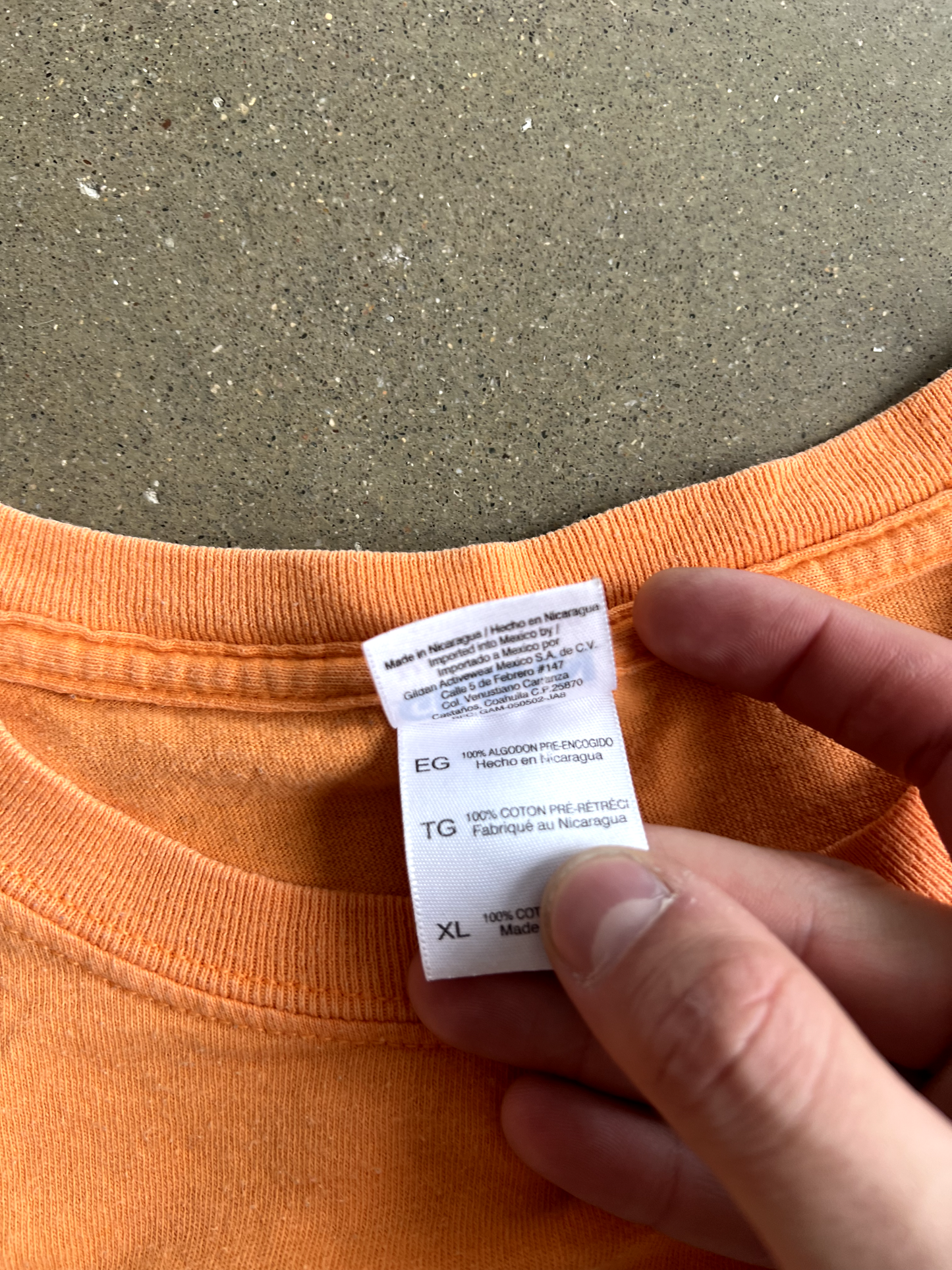 Vintage Orange Sturgis Tee - XL