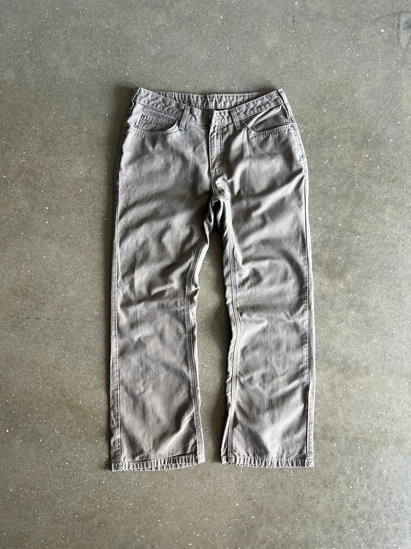 Vintage Womans Low-rise Carhartt Pants - 30x28