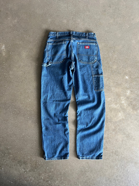 Vintage Dark Wash Blue Dickies Pants - 34x34