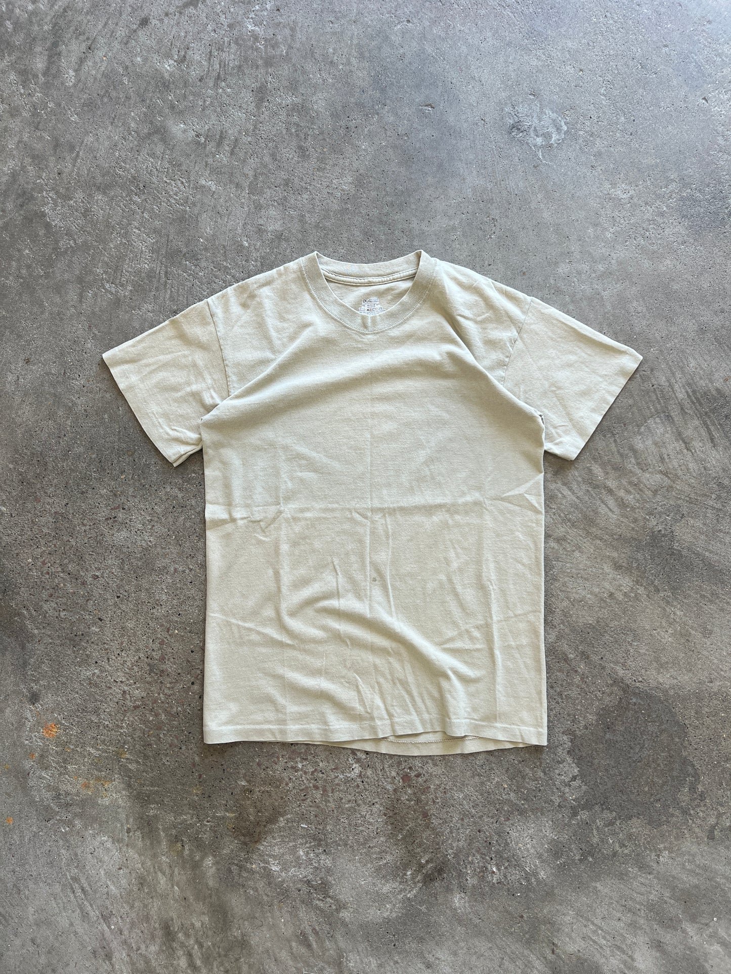 Vintage Tan Blank Shirt - M