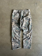 Vintage Faded Wrangler Camo Pants - 38x32