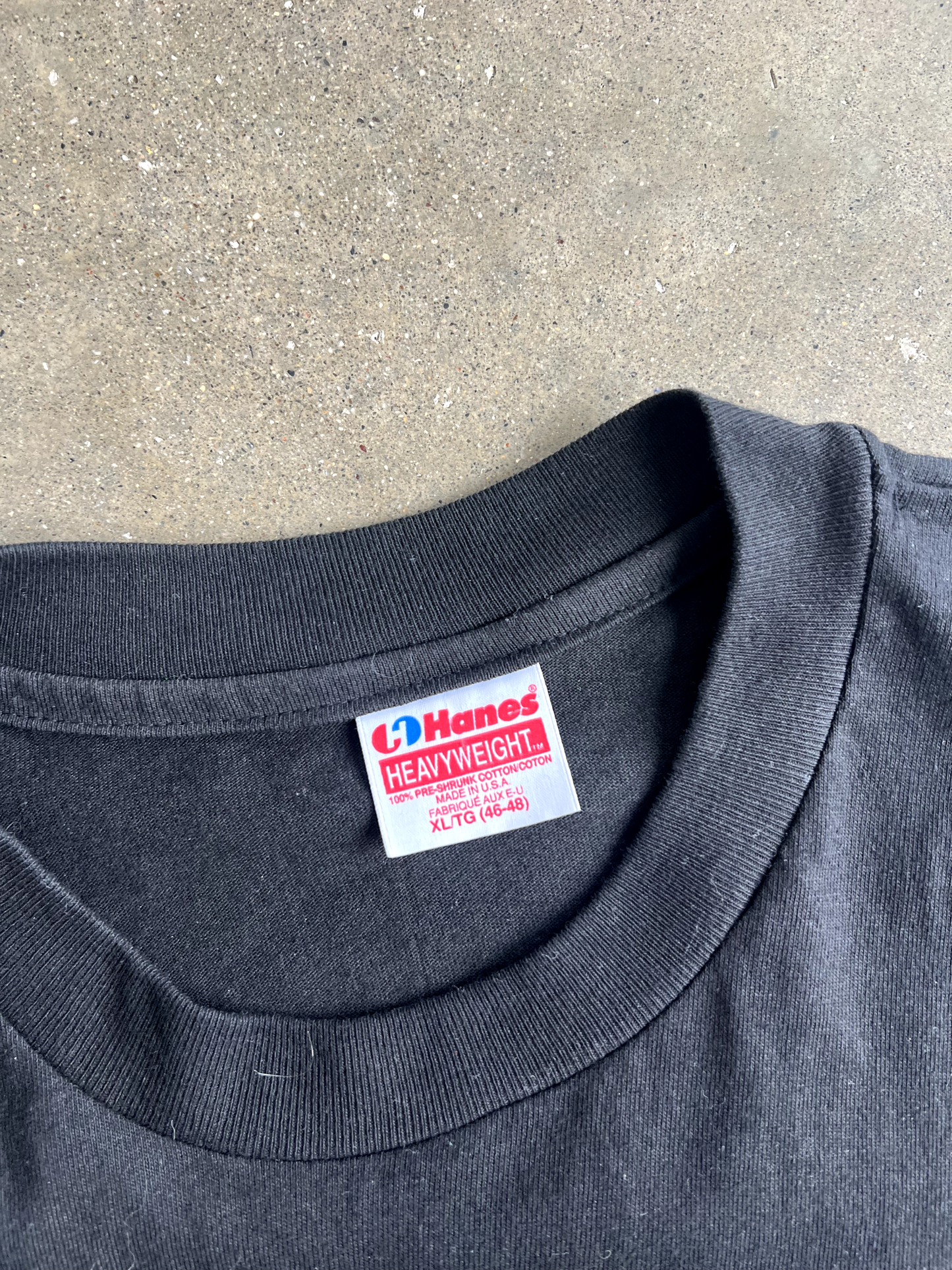 Vintage Black Iowa Tee - XL