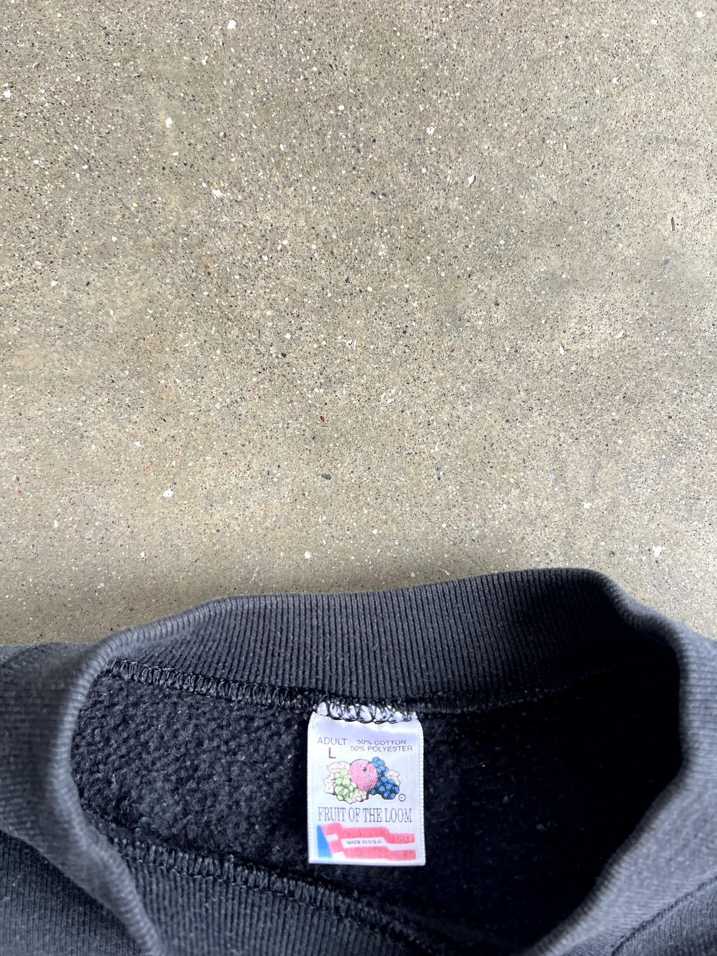 Vintage Black Nike Air Crewneck - L