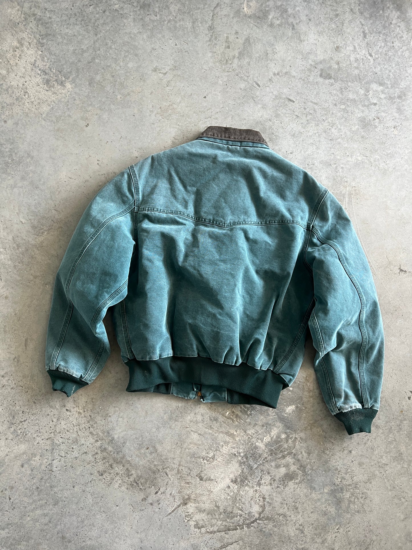 Vintage Teal Santa Fe Carhartt Jacket - L