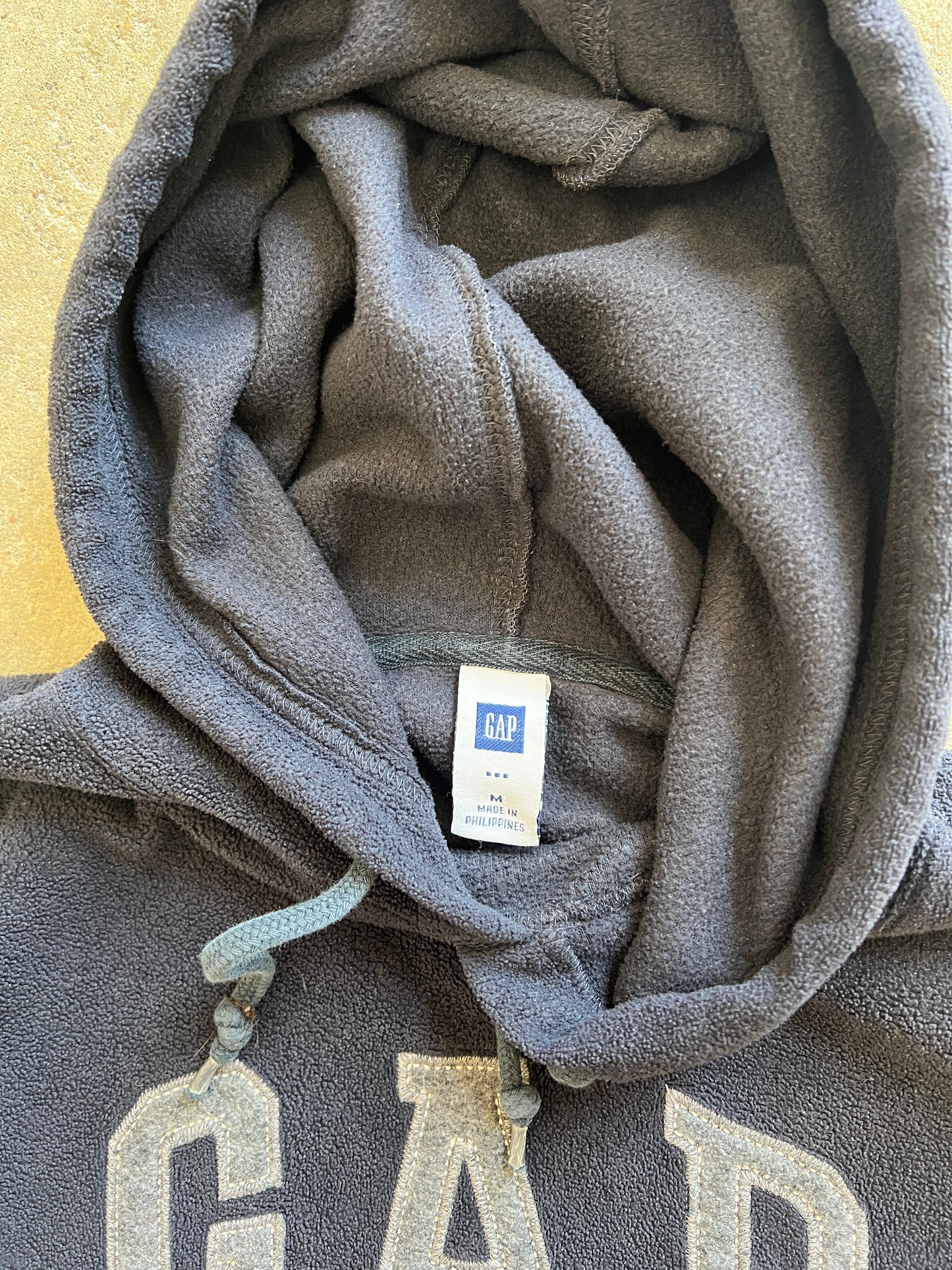 Vintage Navy Gap Fleece - M