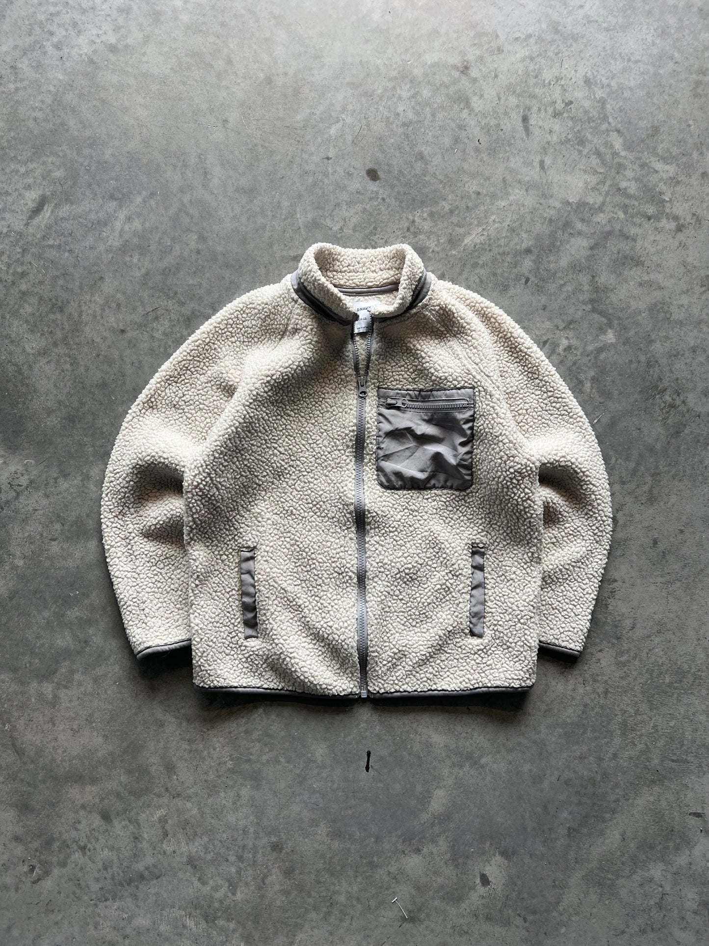 Vintage Cream Patagonia Styled Fleece - S