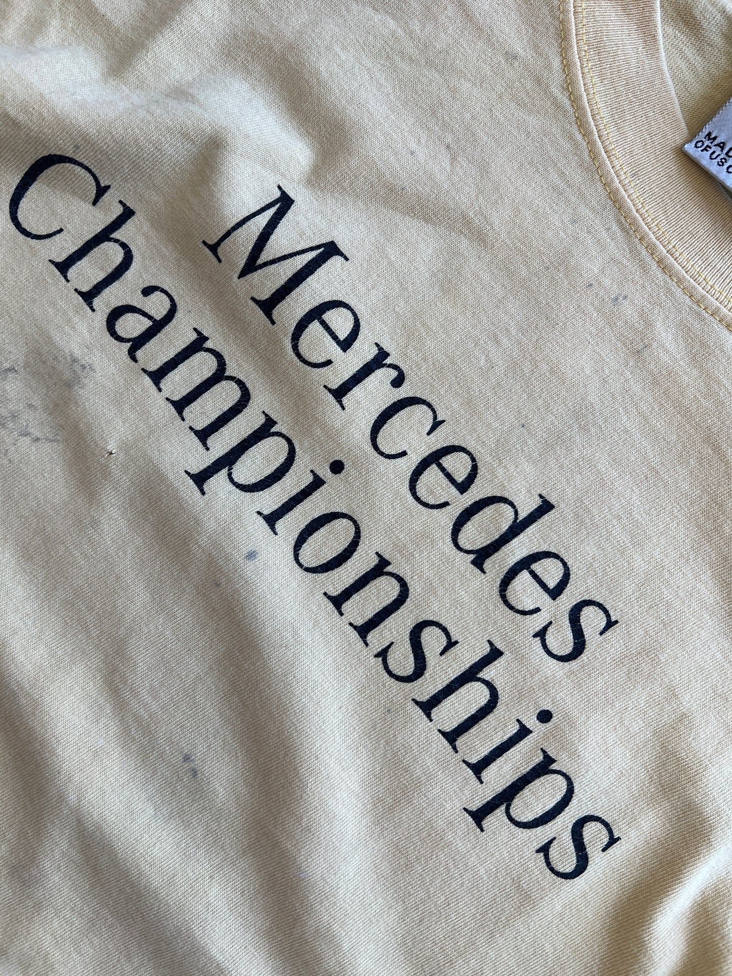 Vintage Mercedes Championship Shirt - L