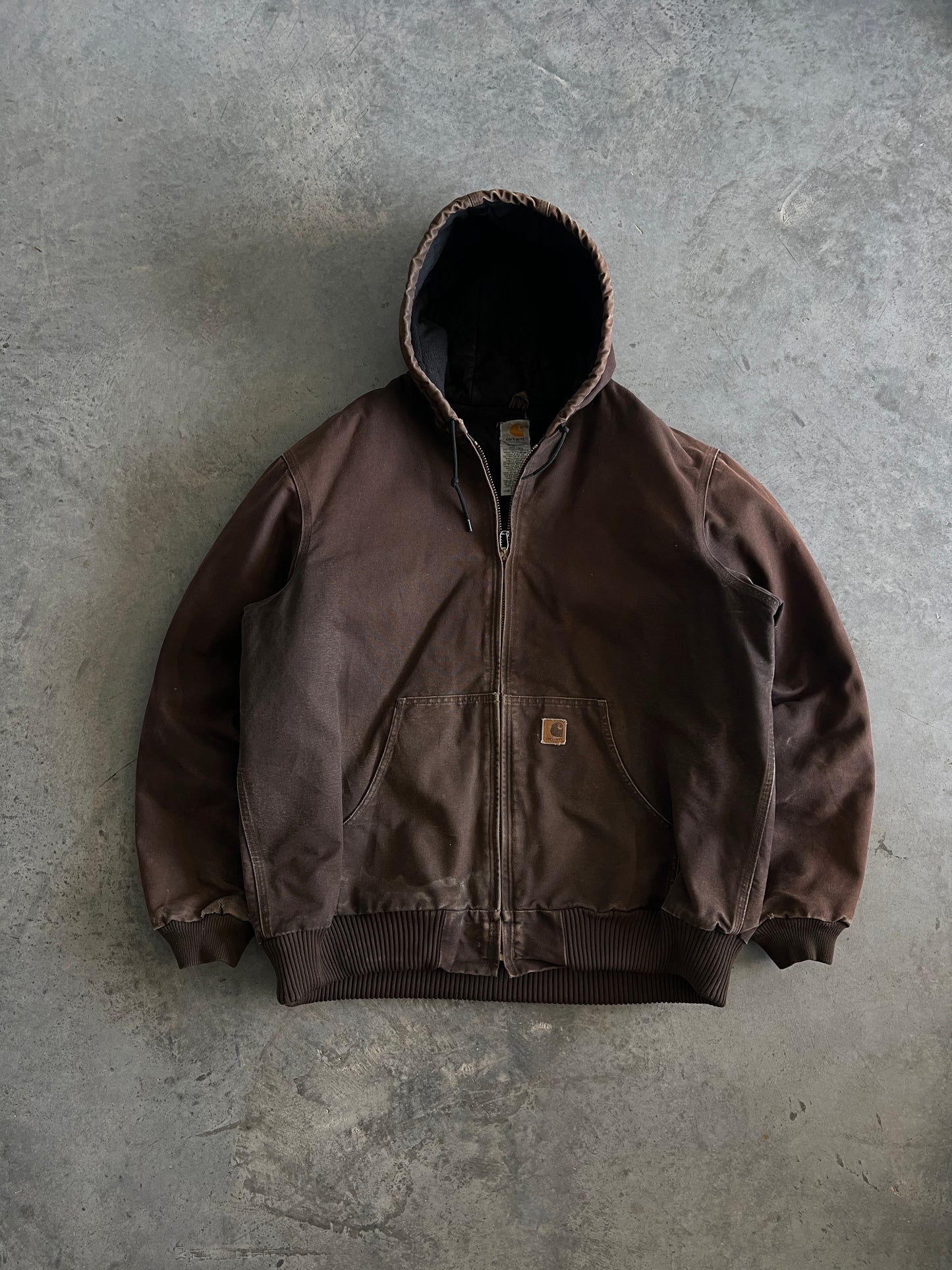 Vintage Faded Brown Carhartt Jacket - XXL