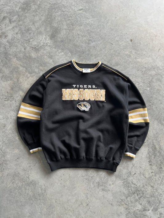 Vintage Oversized Black Missouri Crew - XL