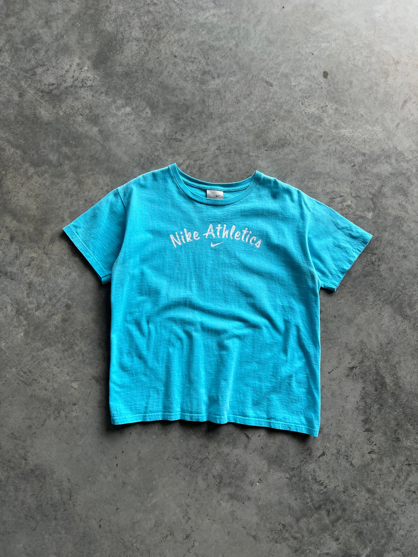 Vintage Baby Blue Nike Athletics Shirt - M