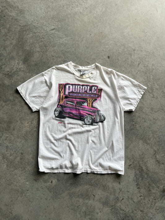 Vintage Purple Passion Classic Car Shirt - M