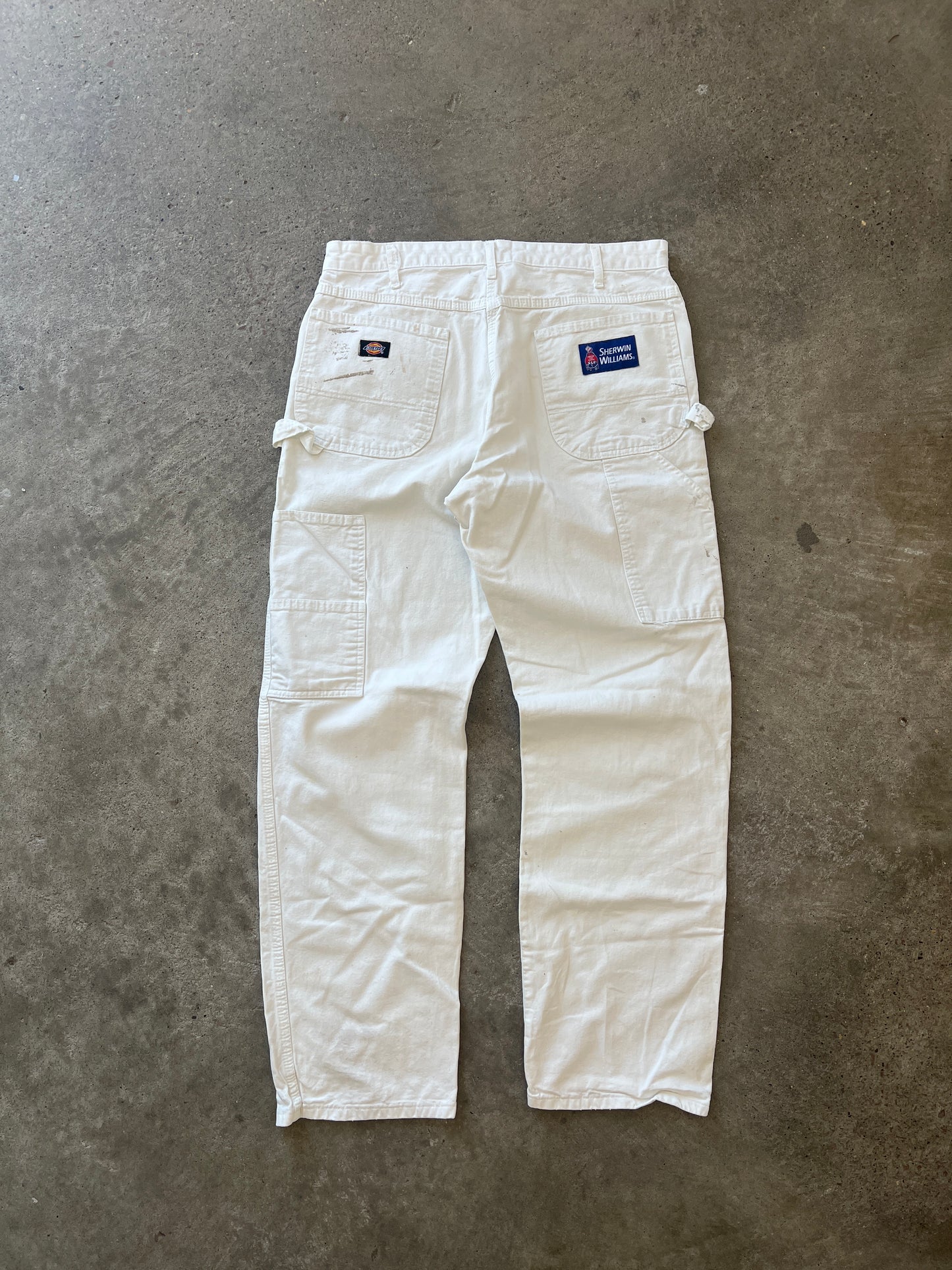 Vintage White Dickie Carpenter Pants - 34x30