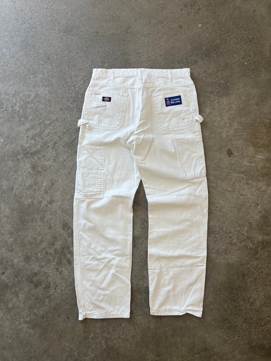 Vintage White Dickie Carpenter Pants - 34x30