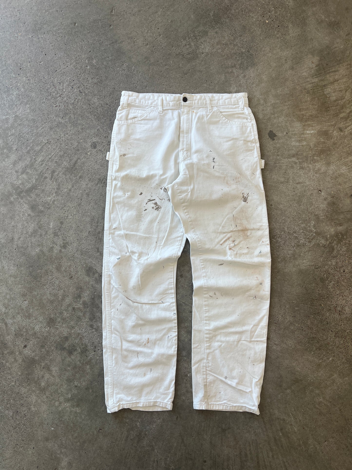 Vintage White Dickie Carpenter Pants - 34x30