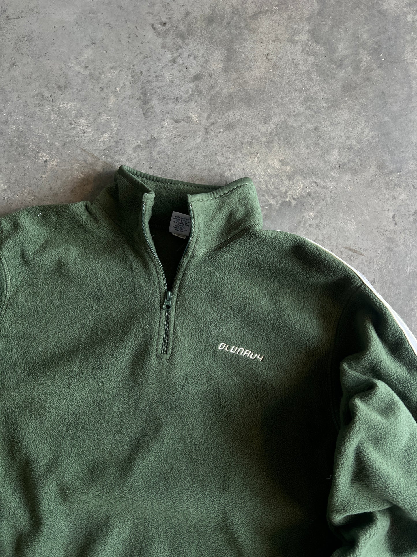 Vintage Green Old Navy Zip Fleece - XL
