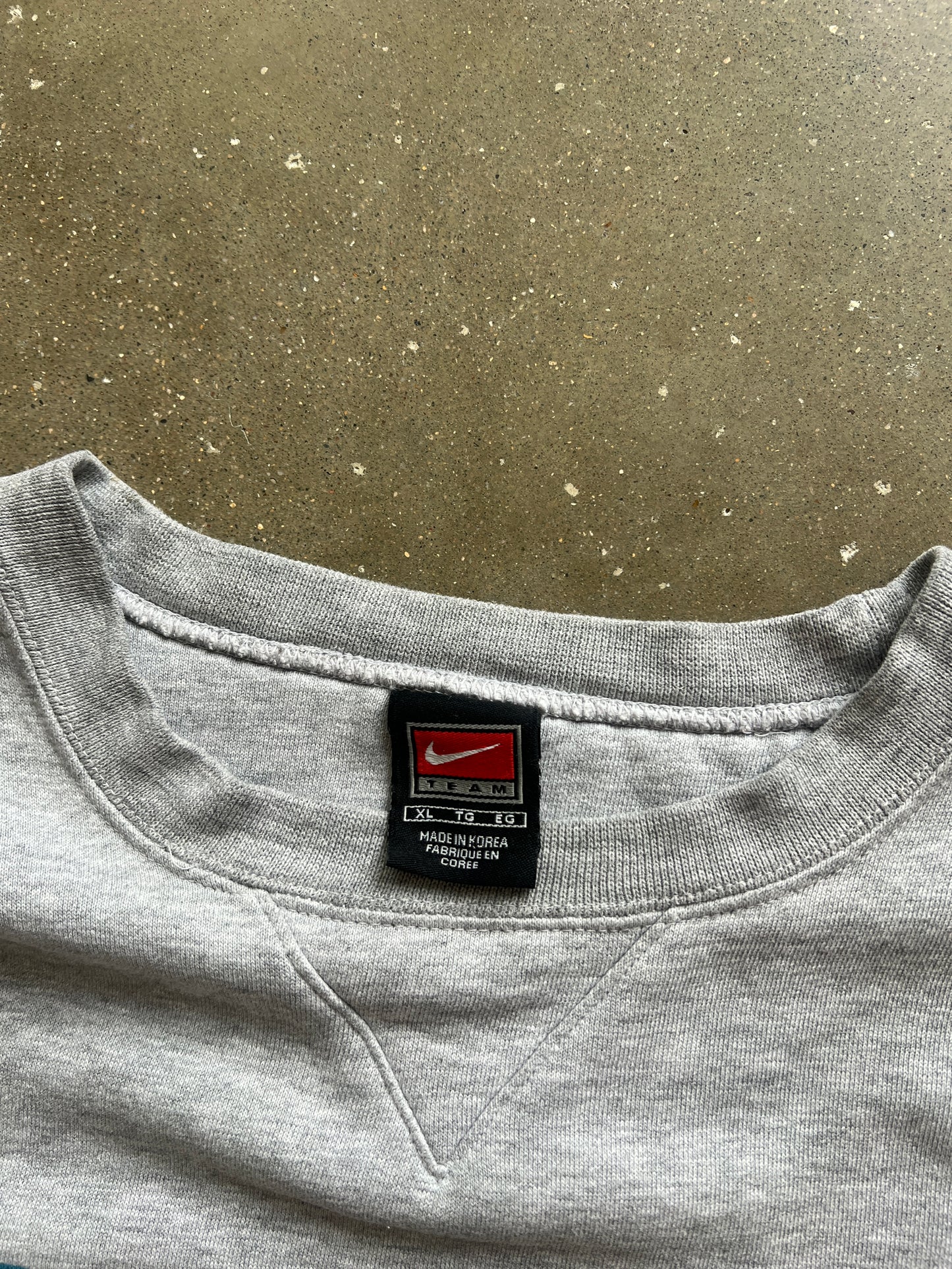 Vintage Gray Jaguars Football Crew Neck Sweater - XL