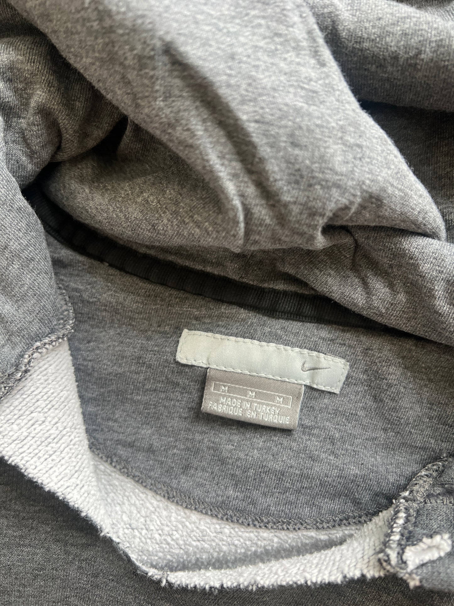 Vintage Gray Nike Hoodie - M