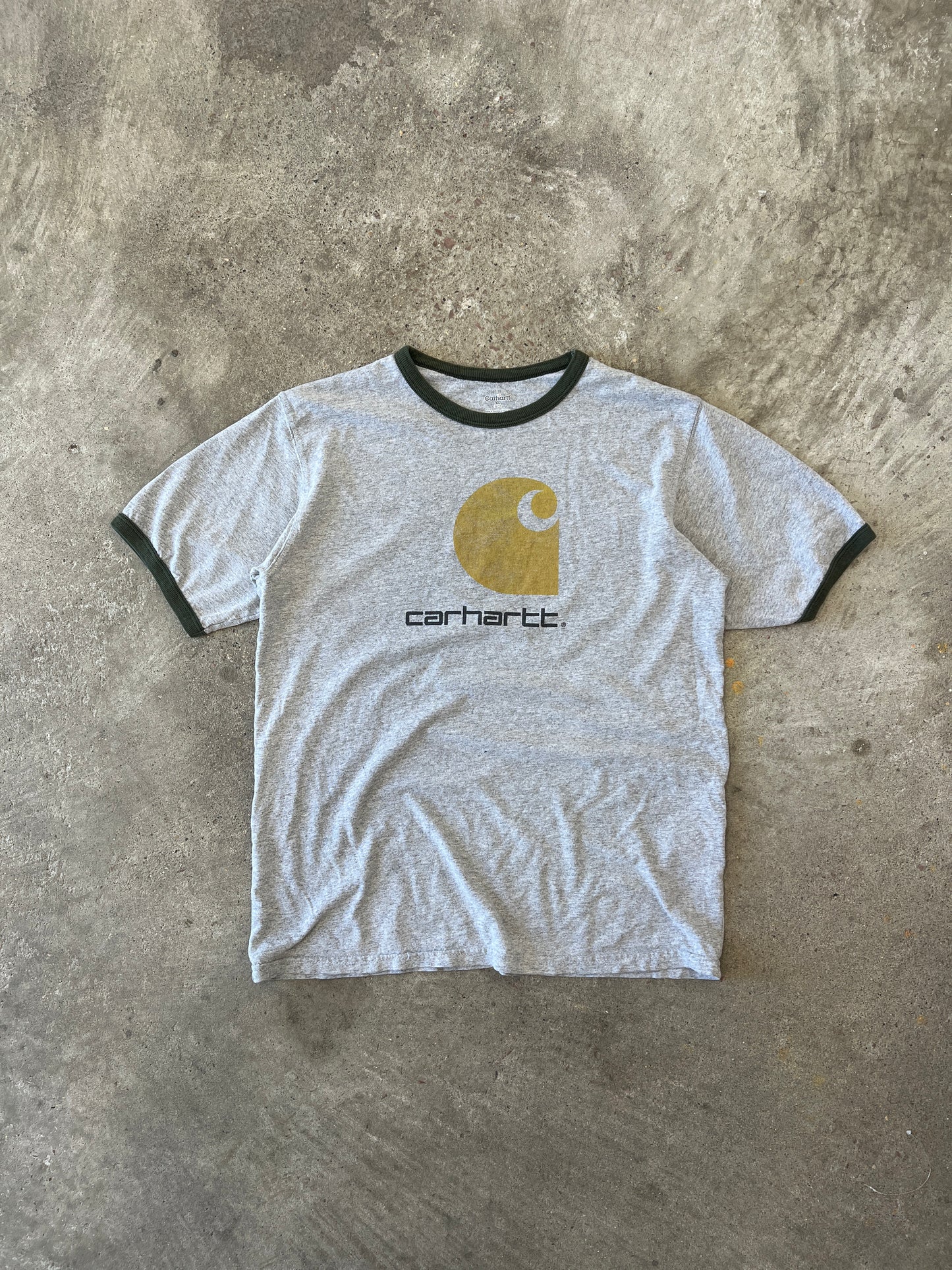 Vintage Carhartt Spellout Shirt - YXL