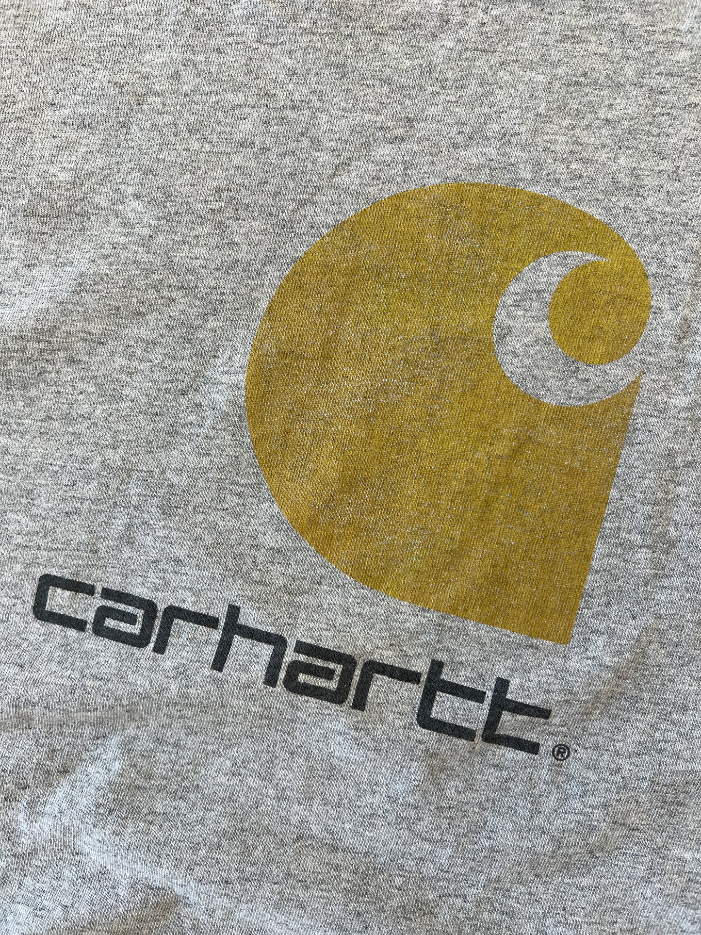 Vintage Carhartt Spellout Shirt - YXL