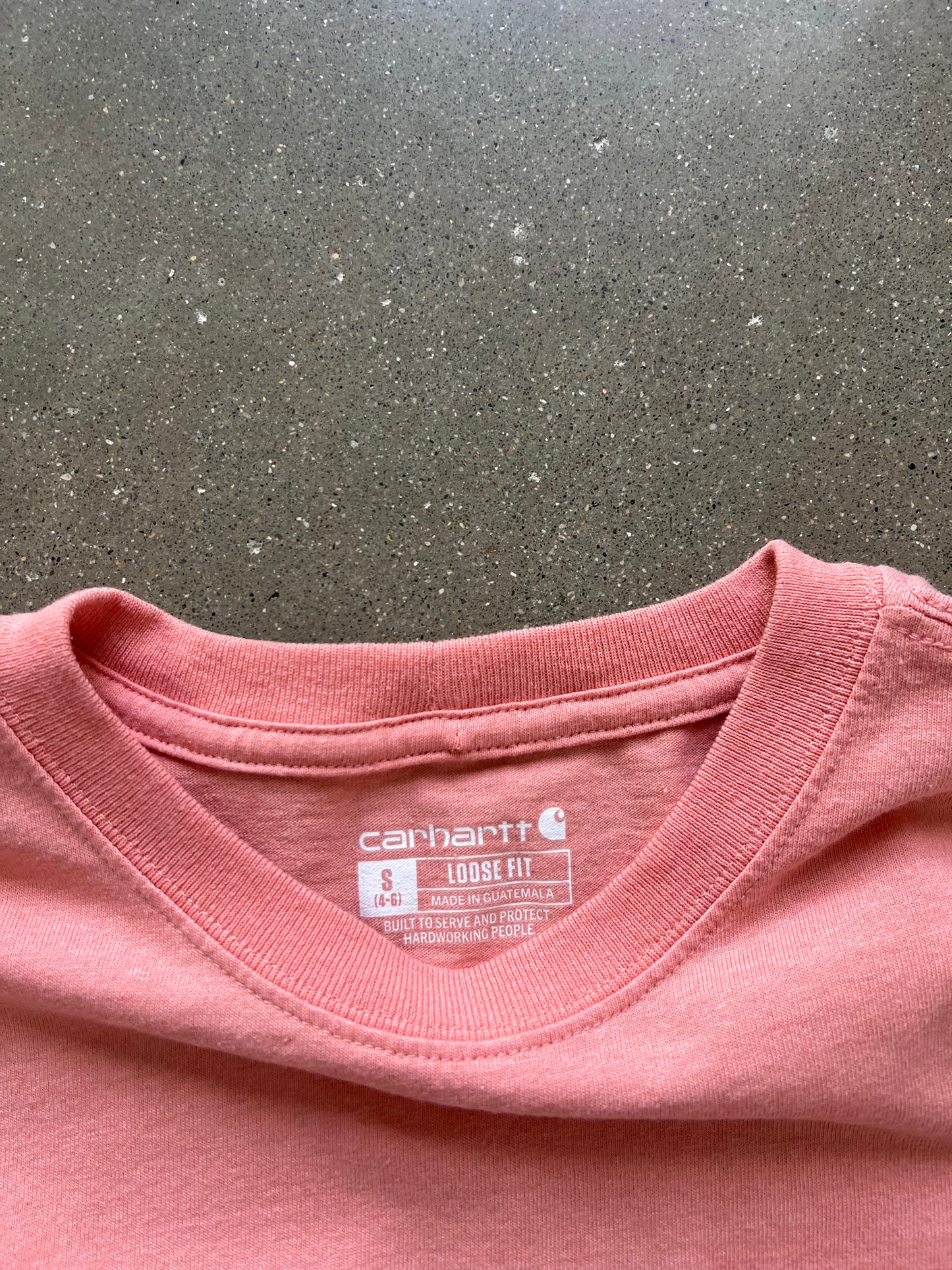 Vintage Pink Carhartt Pocket Shirt - S