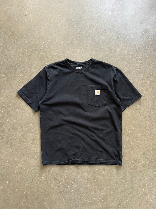 Vintage Black Carhartt Pocket Shirt - M