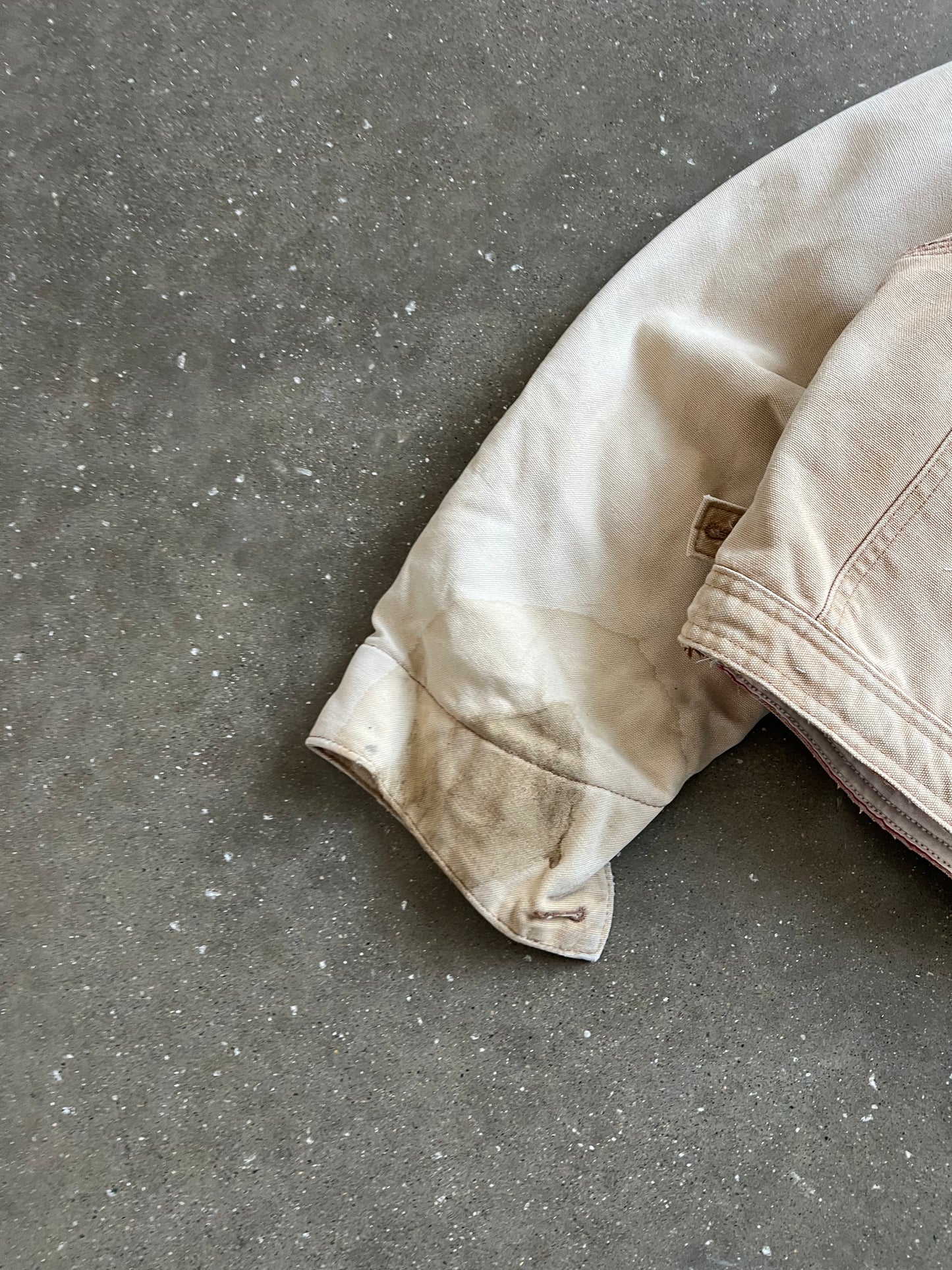 Vintage Tan Carhartt Cropped Jacket - L