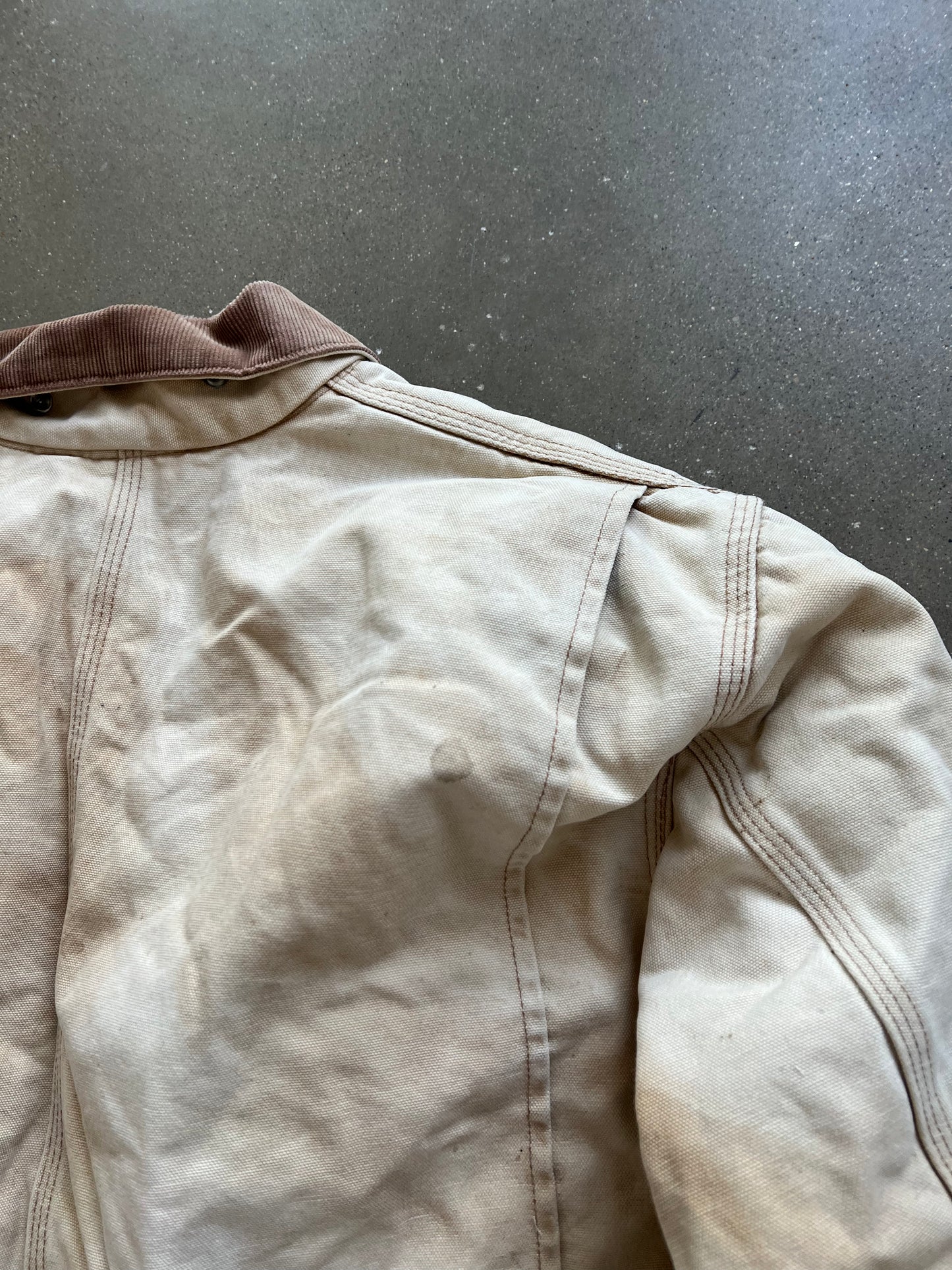 Vintage Tan Carhartt Cropped Jacket - L