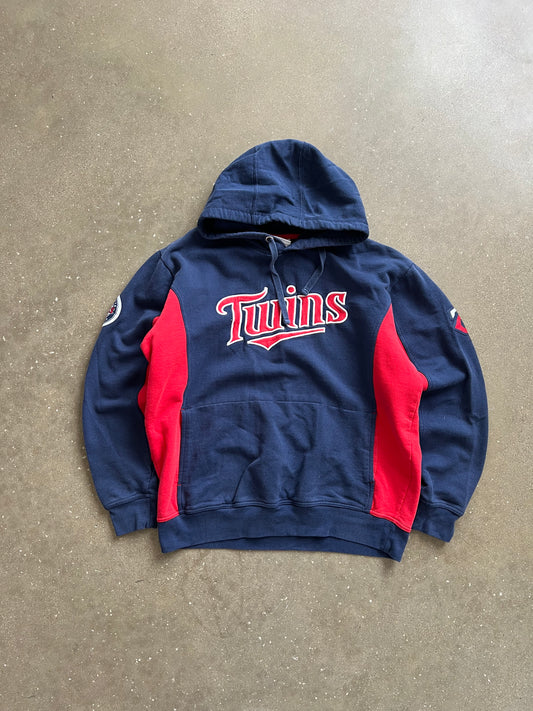 Vintage Blue Minnesota Twins Hoodie - M