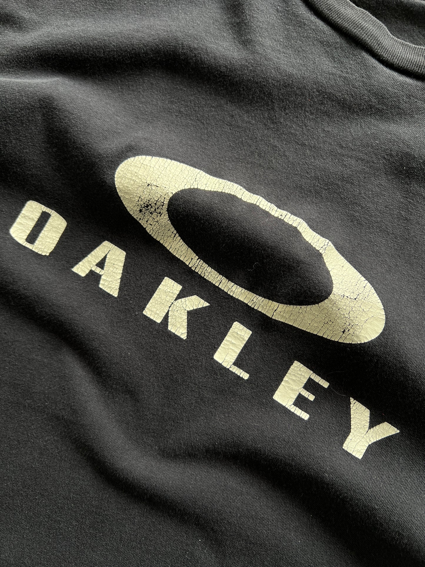 Vintage Obsidian Black Oakley Shirt - M