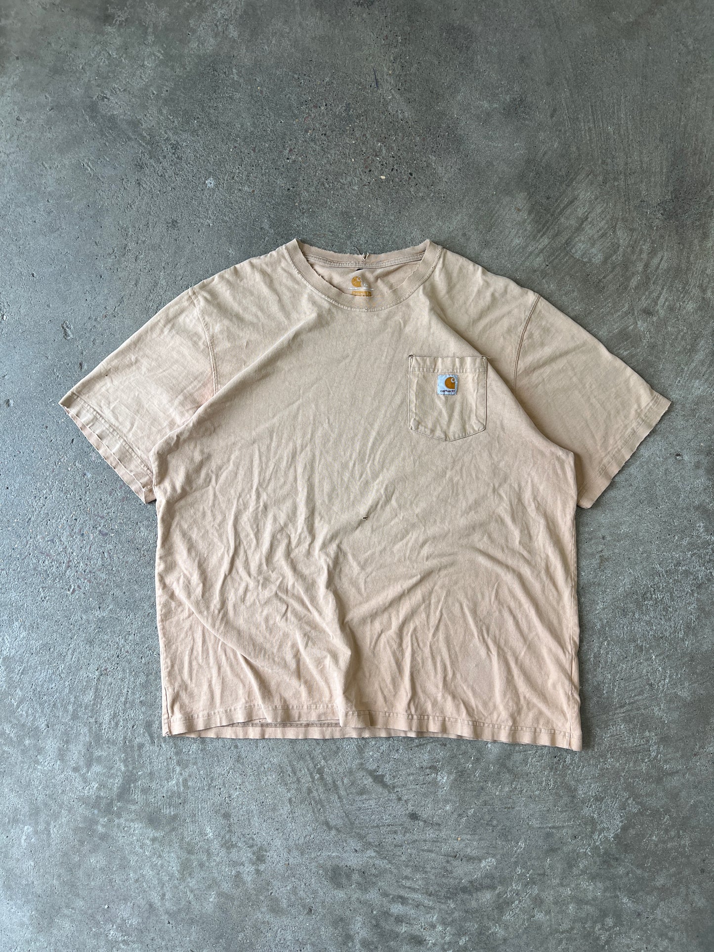 Vintage Tan Carhartt Pocket Shirt - XXL